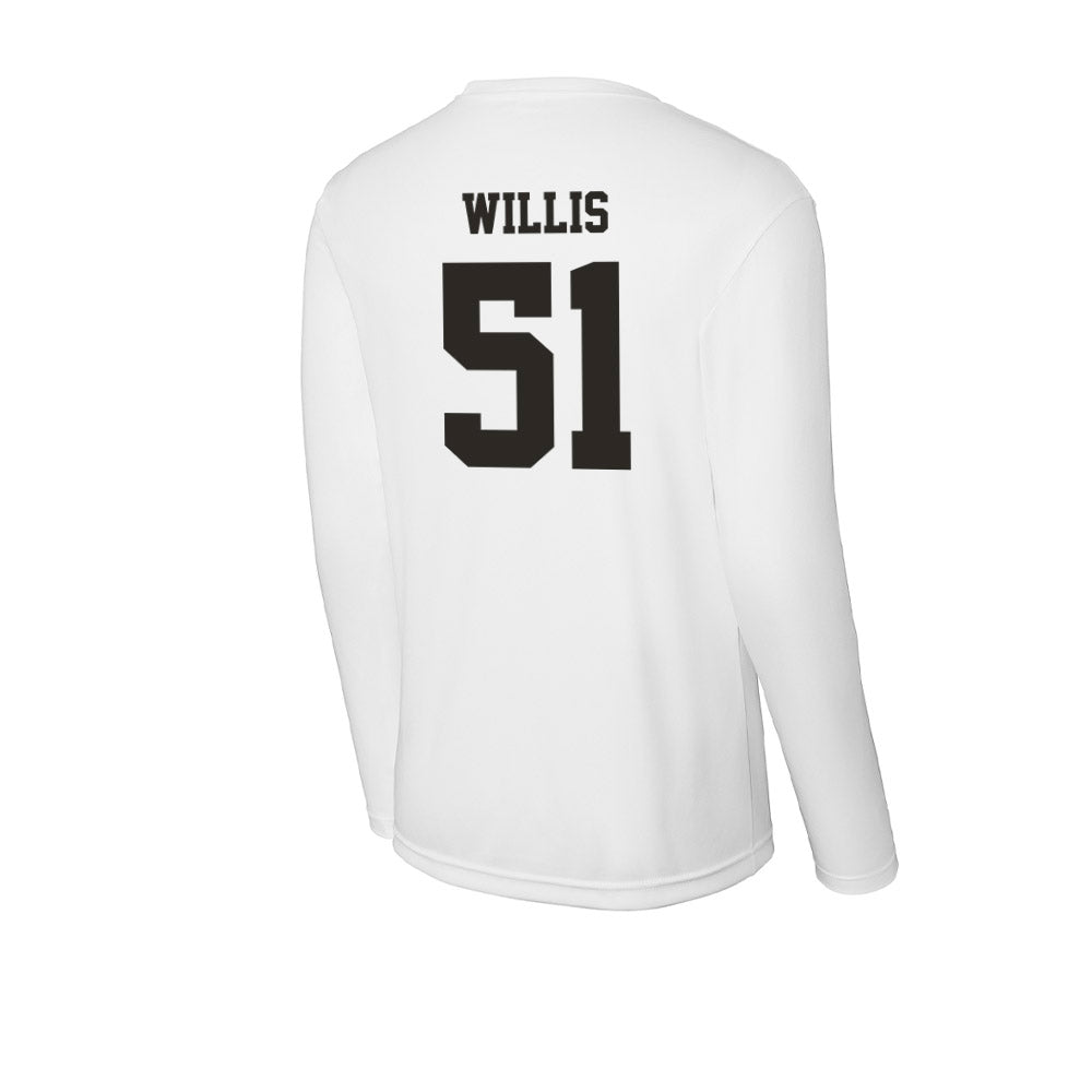 Marshall - NCAA Football : Lloyd Willis - Activewear Long Sleeve T-Shirt-1