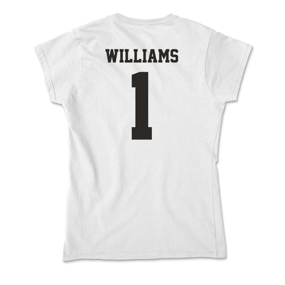 Marshall - NCAA Women's Track & Field : Alayezia Williams - Soft Style Women’s T-Shirt-1
