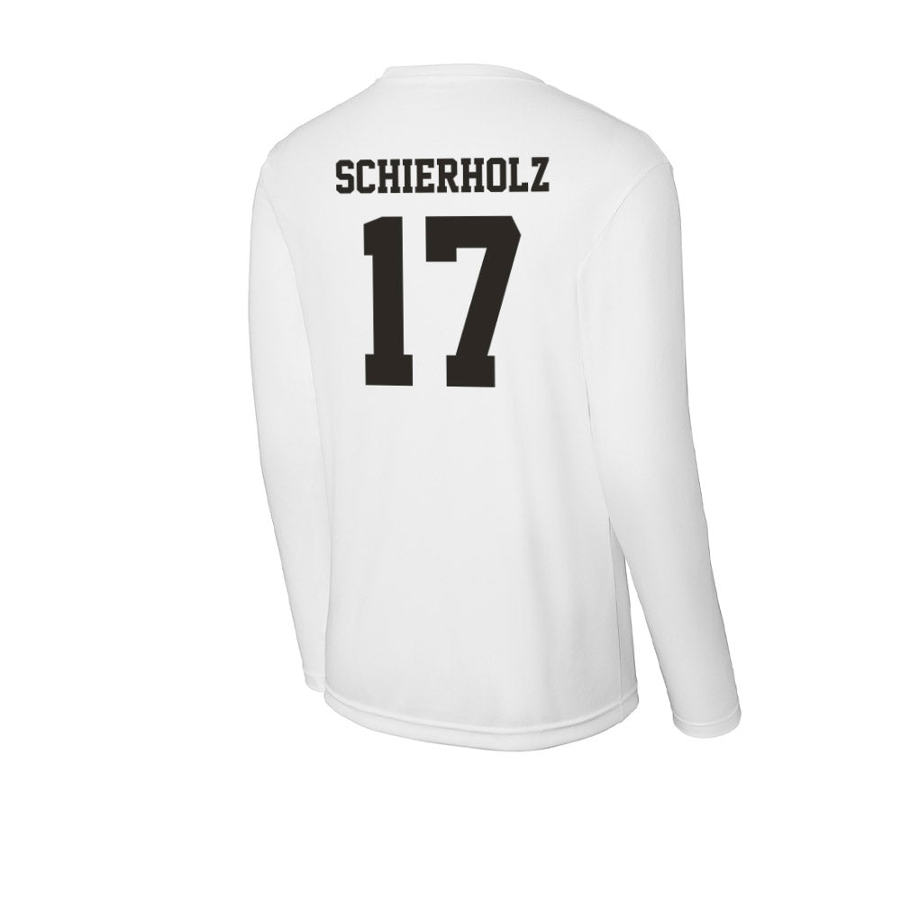 Marshall - NCAA Football : Jack Schierholz - Activewear Long Sleeve T-Shirt-1