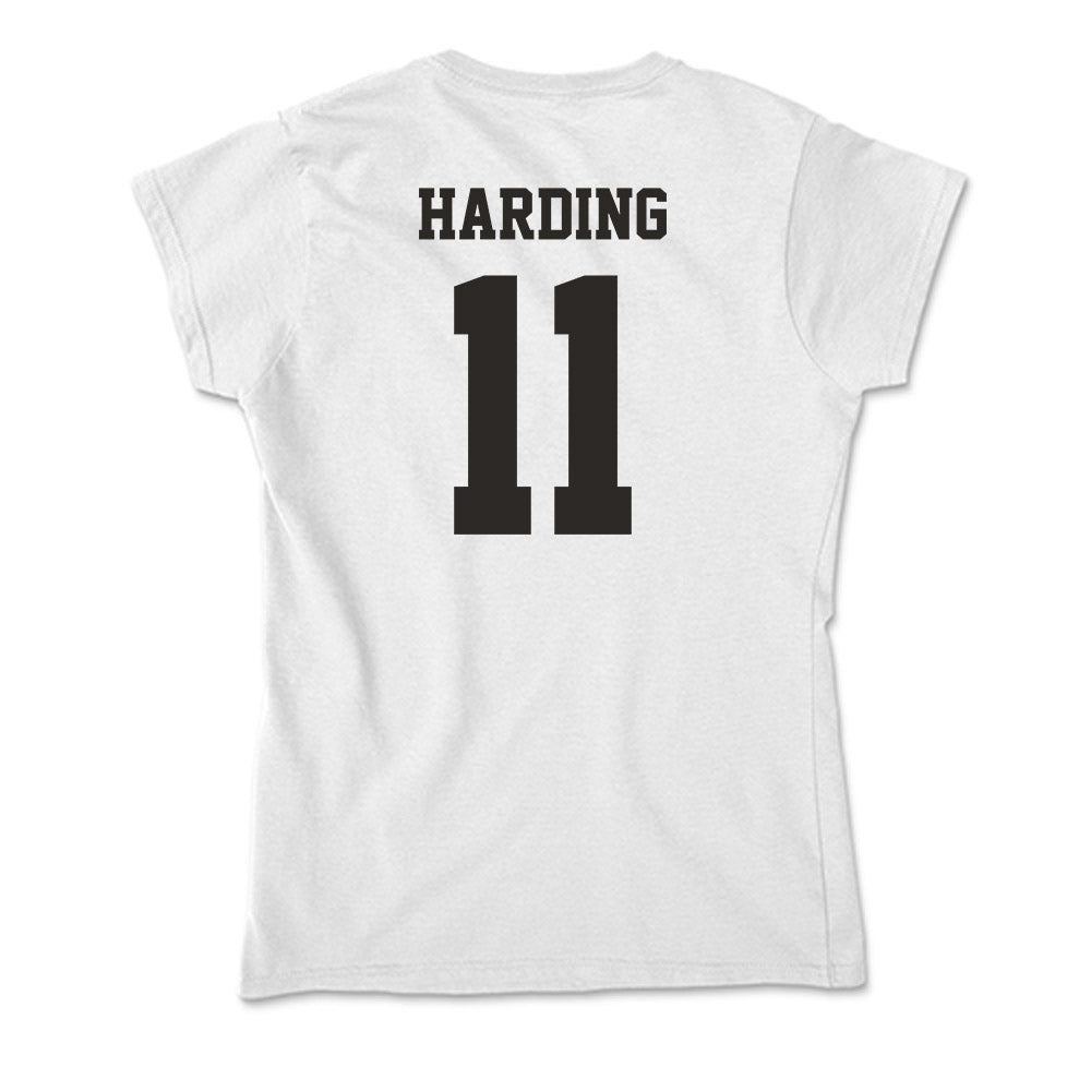 Marshall - NCAA Men's Basketball : Erich Harding - Soft Style Women’s T-Shirt-1