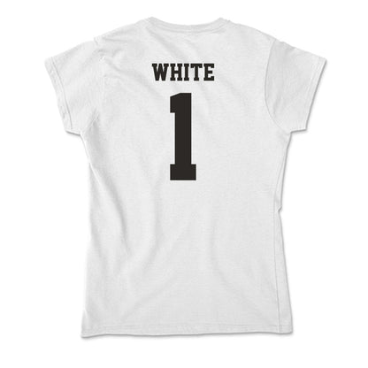 Marshall - NCAA Men's Basketball : Kaiden White - Classic Shersey Soft Style Women’s T-Shirt-1