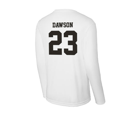 Marshall - NCAA Men's Basketball : Mikal Dawson - Activewear Long Sleeve T-Shirt-1