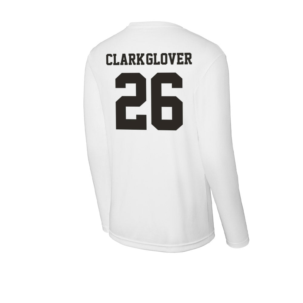 Marshall - NCAA Football : Caleb Clark-Glover - Activewear Long Sleeve T-Shirt-1