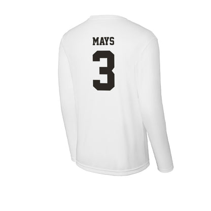 Marshall - NCAA Women's Basketball : Cairah Mays - Activewear Long Sleeve T-Shirt-1