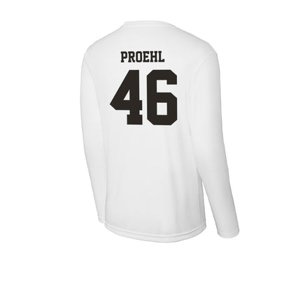 Marshall - NCAA Baseball : Luke Proehl - Activewear Long Sleeve T-Shirt-1