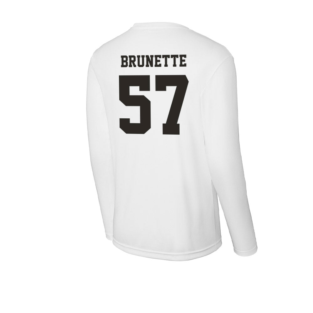 Marshall - NCAA Baseball : Brandon Brunette - Activewear Long Sleeve T-Shirt-1