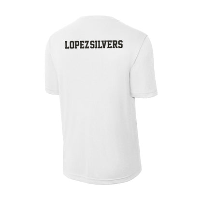 Marshall - NCAA Women's Swimming & Diving : Leigh Lopez-Silvers - Activewear T-Shirt-1