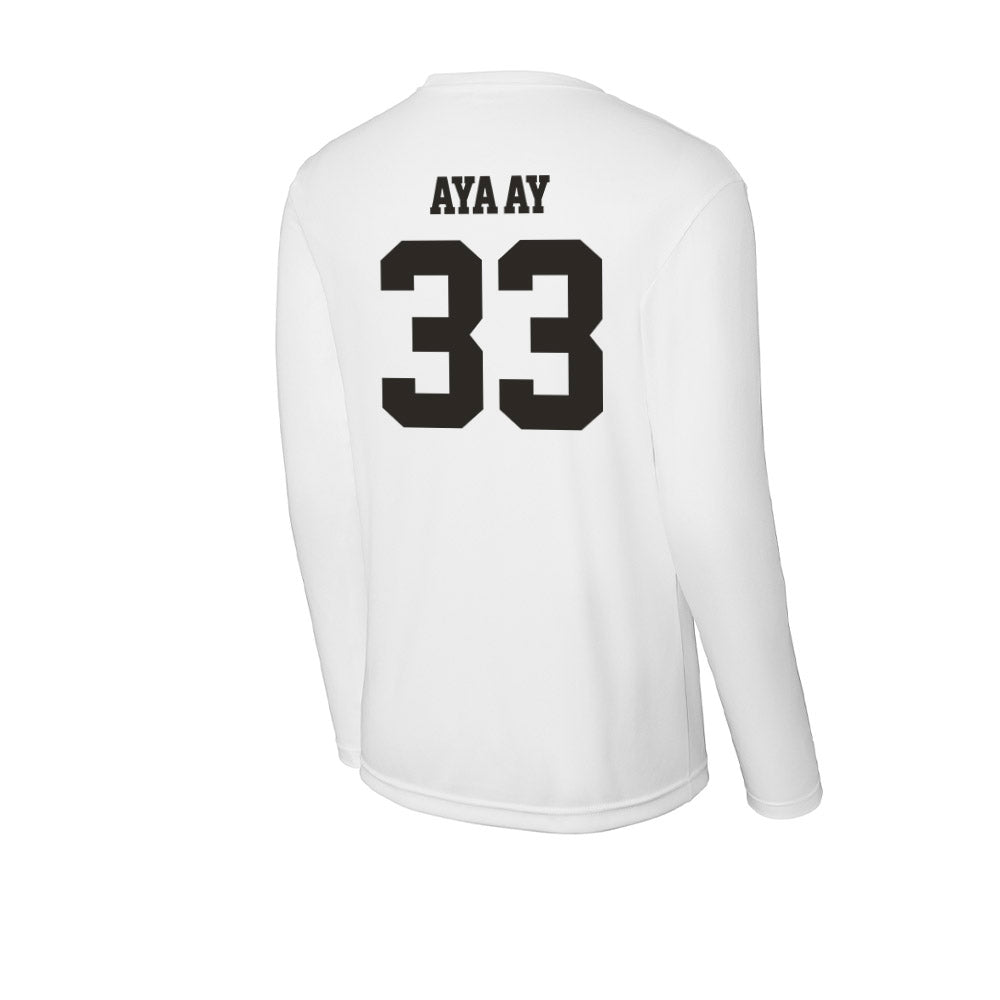 Marshall - NCAA Football : Jonny Aya-ay - Activewear Long Sleeve T-Shirt-1