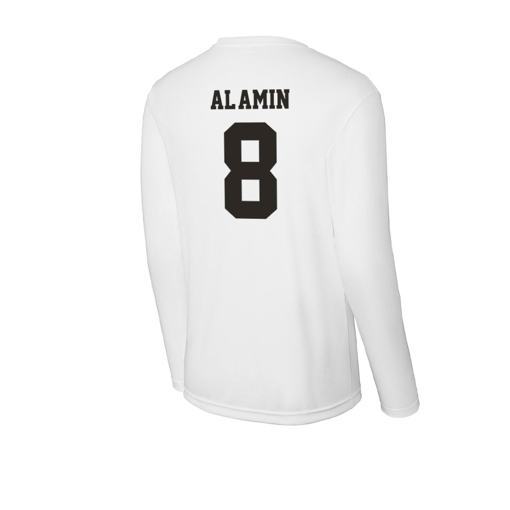 Marshall - NCAA Football : Jibreel Al-amin - Activewear Long Sleeve T-Shirt-1