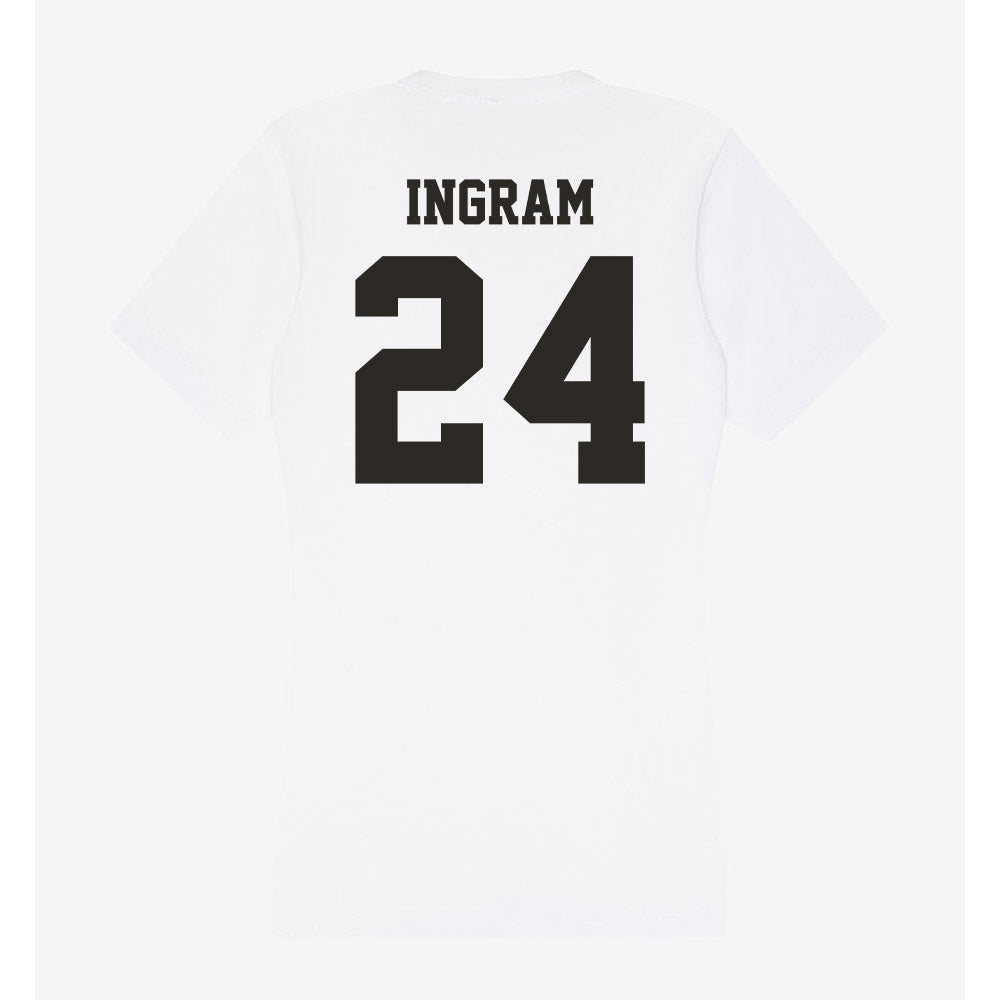 Marshall - NCAA Women's Basketball : Kassie Ingram - Classic Shersey Women's V-Neck T-Shirt-1