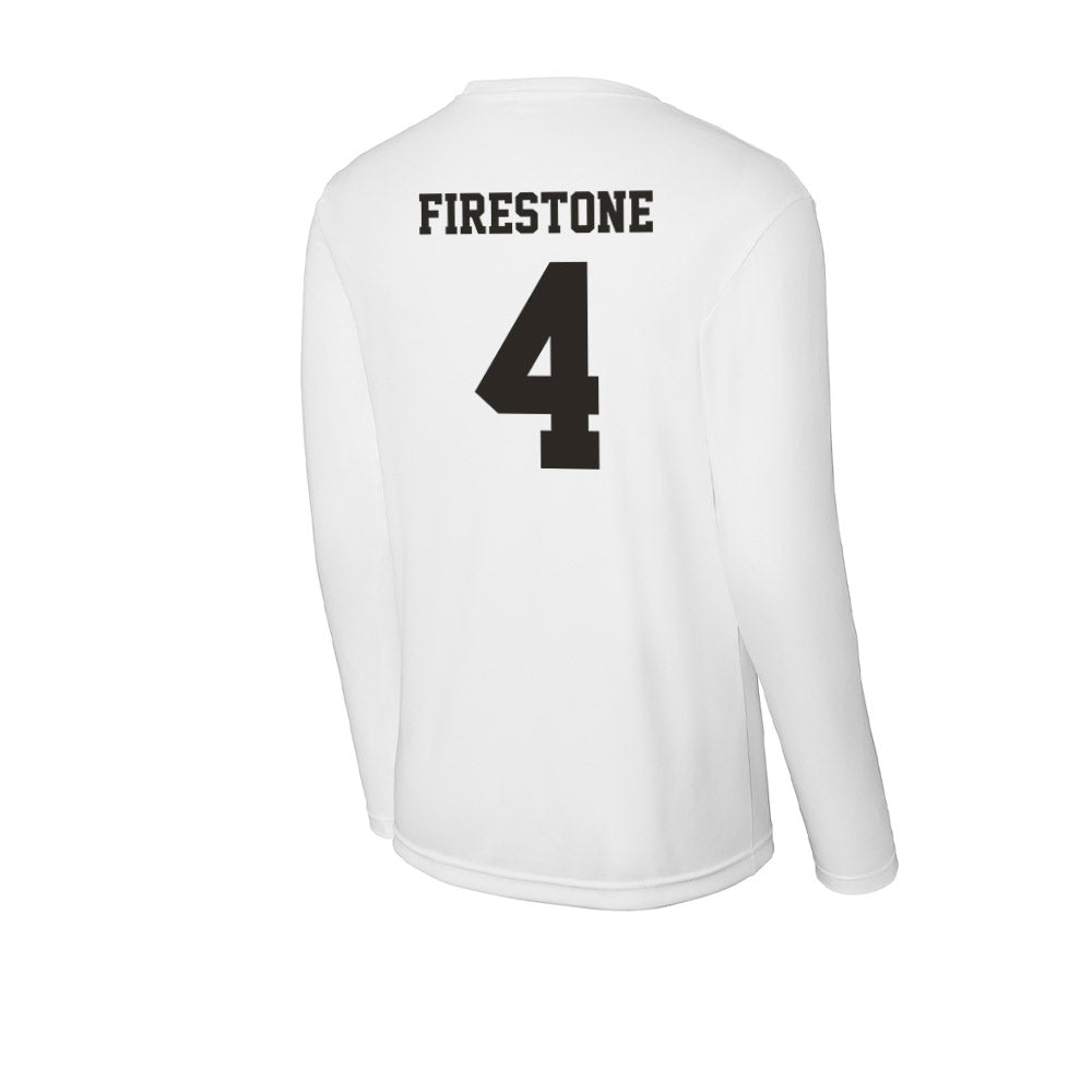 Marshall - NCAA Baseball : Jack Firestone - Activewear Long Sleeve T-Shirt-1