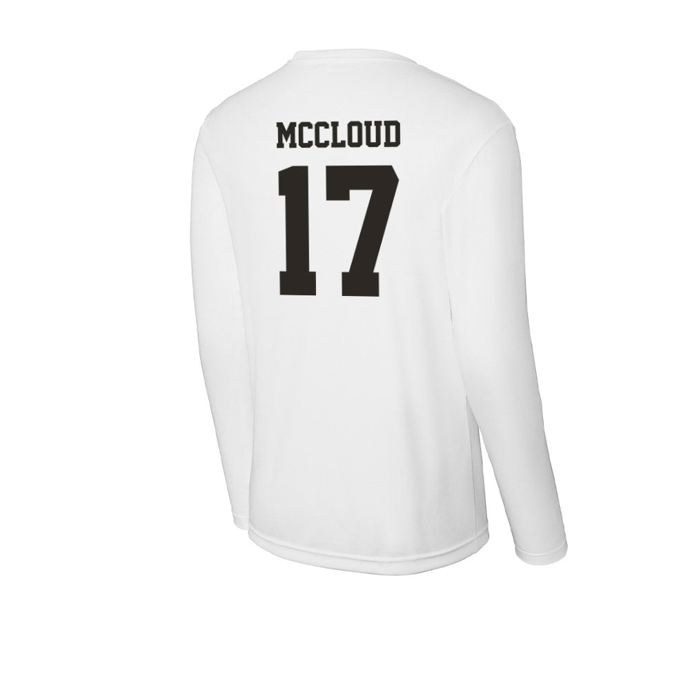 Marshall - NCAA Baseball : Branson McCloud - Activewear Long Sleeve T-Shirt-1