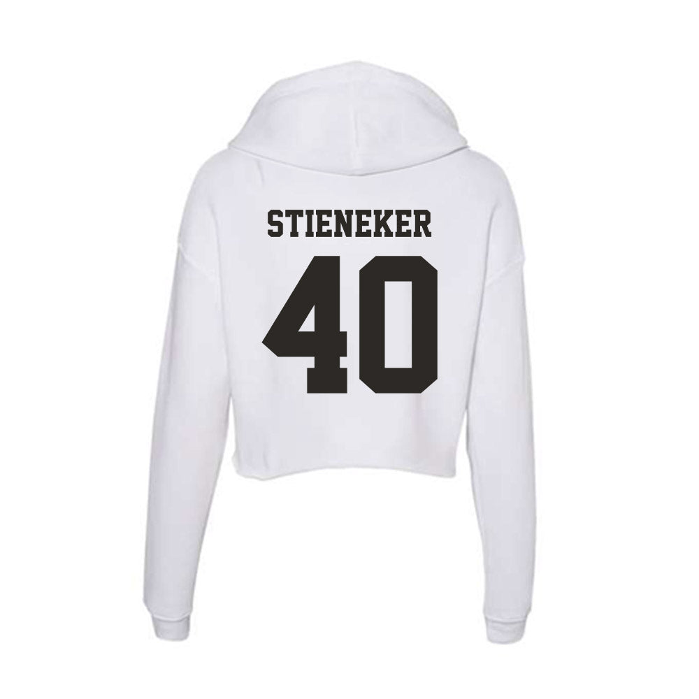Marshall - NCAA Softball : Addison Stieneker - Classic Shersey Women's Crop Fleece Hoodie-1