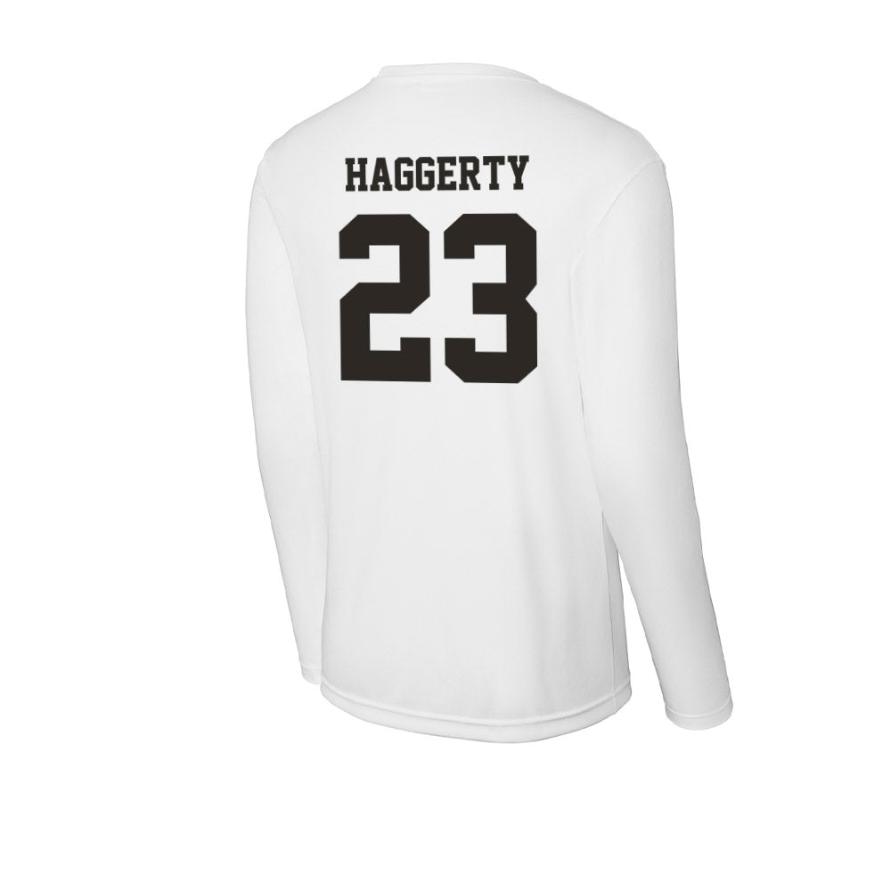 Marshall - NCAA Football : Justin Haggerty - Activewear Long Sleeve T-Shirt-1