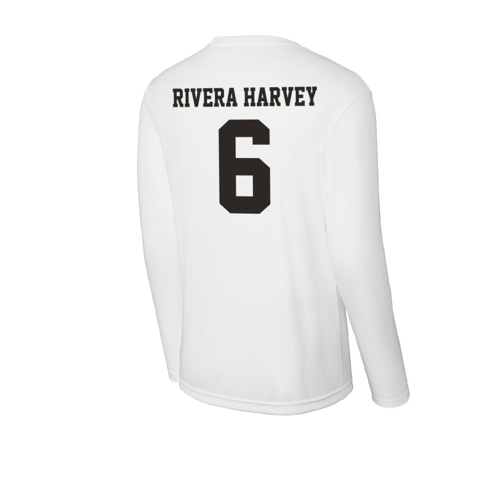 Marshall - NCAA Football : Jalil Rivera Harvey - Activewear Long Sleeve T-Shirt-1