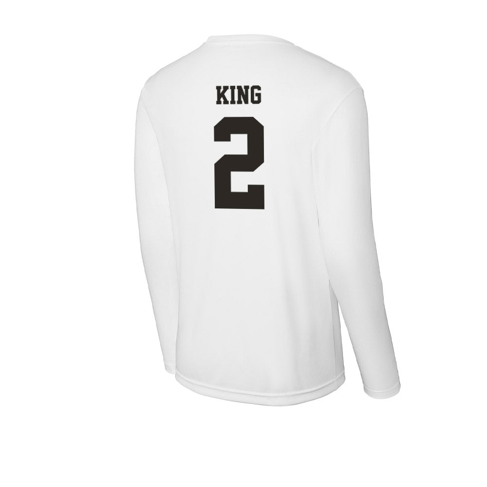 Marshall - NCAA Women's Basketball : Blessing King - Activewear Long Sleeve T-Shirt-1