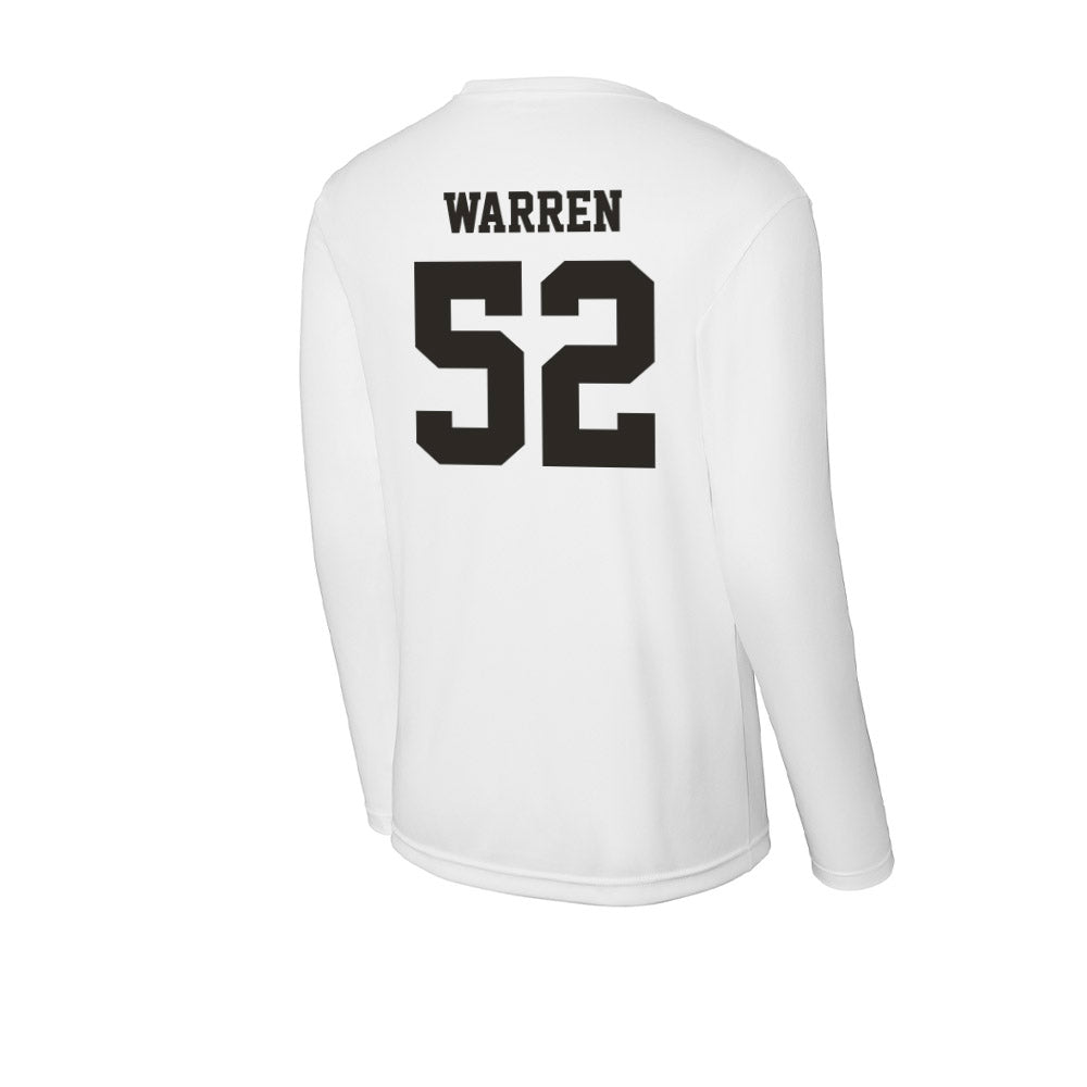 Marshall - NCAA Football : Mikailin Warren - Activewear Long Sleeve T-Shirt-1