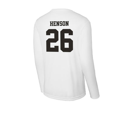 Marshall - NCAA Softball : Lindsay Henson - Activewear Long Sleeve T-Shirt-1