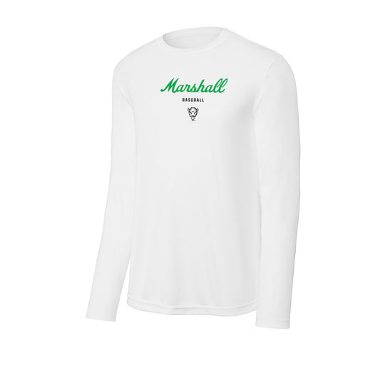 Marshall - NCAA Baseball : Thomas Blevins - Activewear Long Sleeve T-Shirt-0