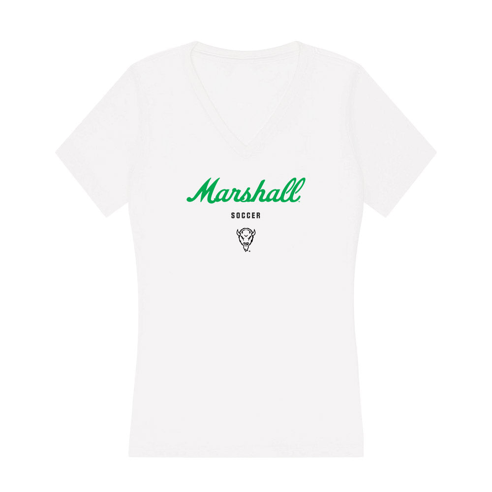 Marshall - NCAA Women's Soccer : Lea Misch - Women's V-Neck T-Shirt-0