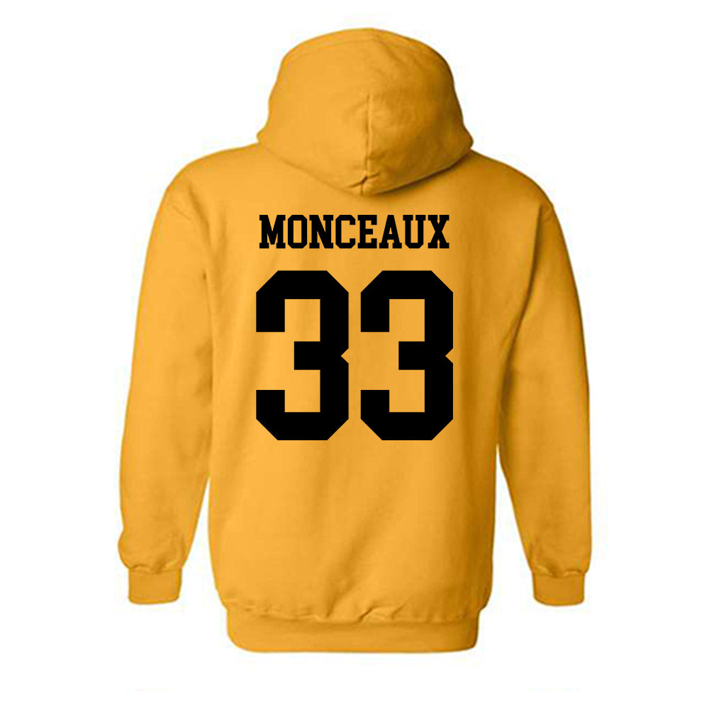 UAPB - NCAA Baseball : Nathan Monceaux - Classic Shersey Hooded Sweatshirt-1