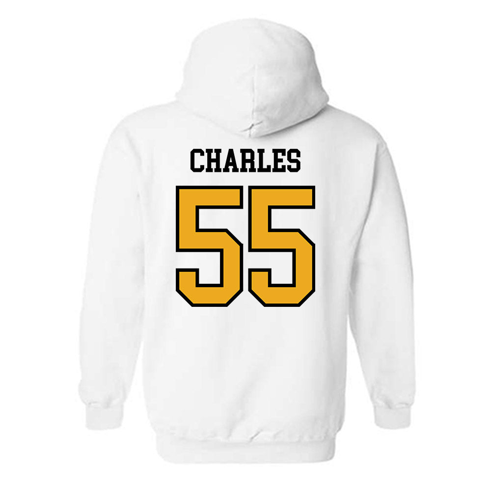 UAPB - NCAA Men's Basketball : Milhan Charles - Classic Shersey Hooded Sweatshirt-1