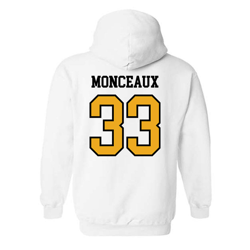 UAPB - NCAA Baseball : Nathan Monceaux - Classic Shersey Hooded Sweatshirt-1