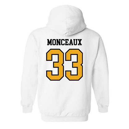 UAPB - NCAA Baseball : Nathan Monceaux - Classic Shersey Hooded Sweatshirt-1