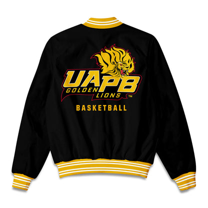 UAPB - NCAA Men's Basketball : Landon Johnson - Bomber Jacket-1