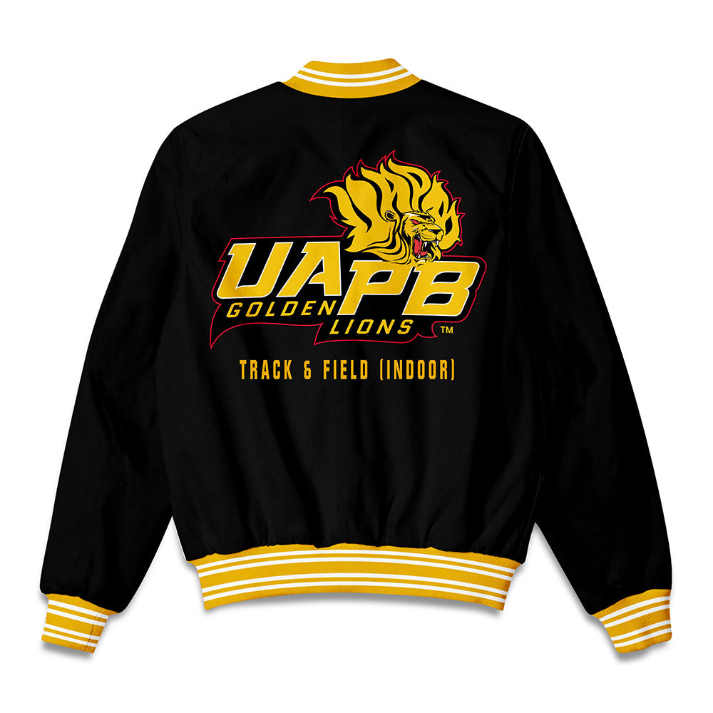 UAPB - NCAA Men's Track & Field : Khalel Dillon - Bomber Jacket-1