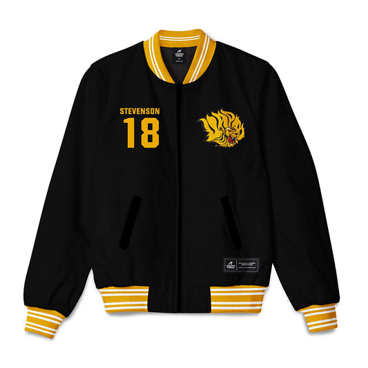 UAPB - NCAA Football : DJ Stevenson - Bomber Jacket-0