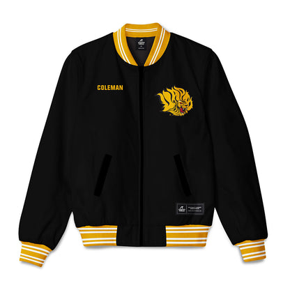 UAPB - NCAA Men's Track & Field : Christopher Coleman - Bomber Jacket-0