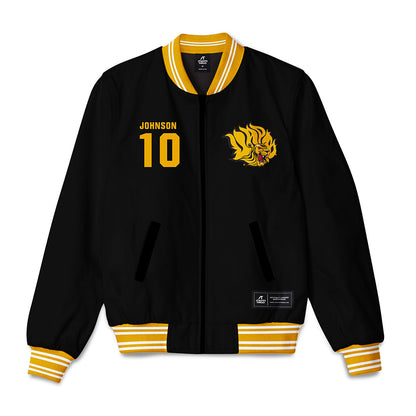 UAPB - NCAA Men's Basketball : Landon Johnson - Bomber Jacket-0