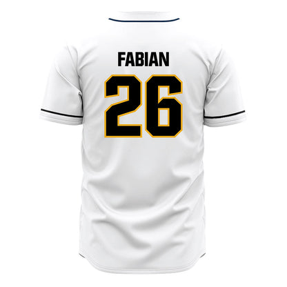 UAPB - NCAA Baseball : Kenney Fabian - White Jersey-1