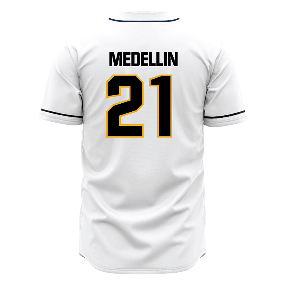 UAPB - NCAA Baseball : Jordan Medellin - White Jersey-1