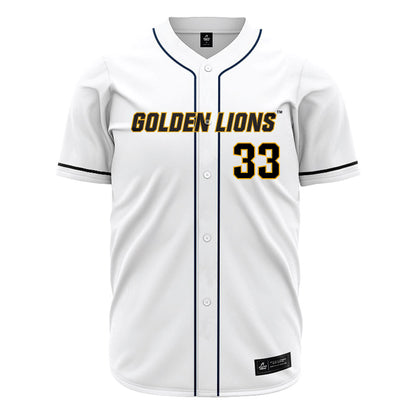 UAPB - NCAA Baseball : Nathan Monceaux - White Jersey-0