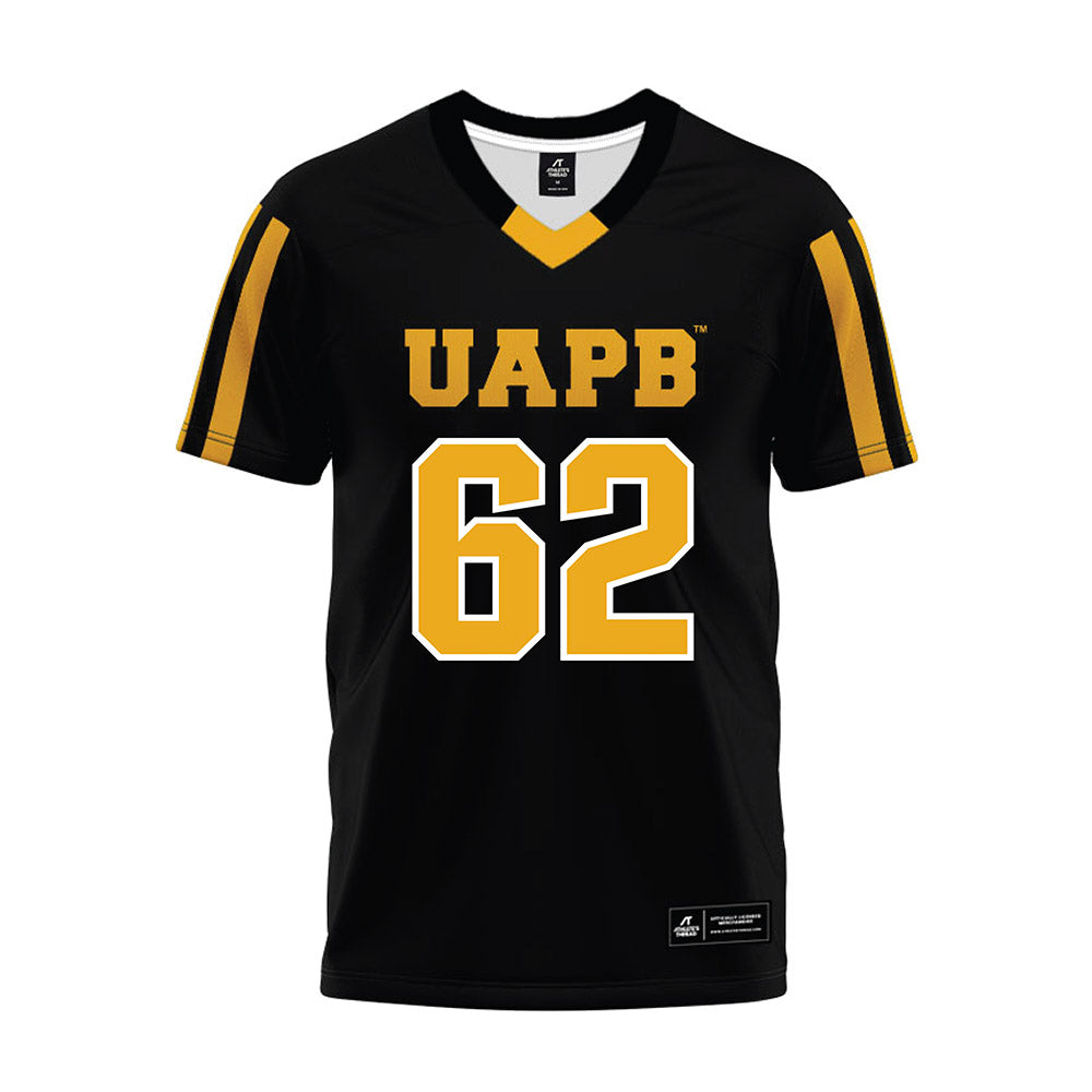 UAPB - NCAA Football : Dylan Booker - Black Premium Football Jersey-0