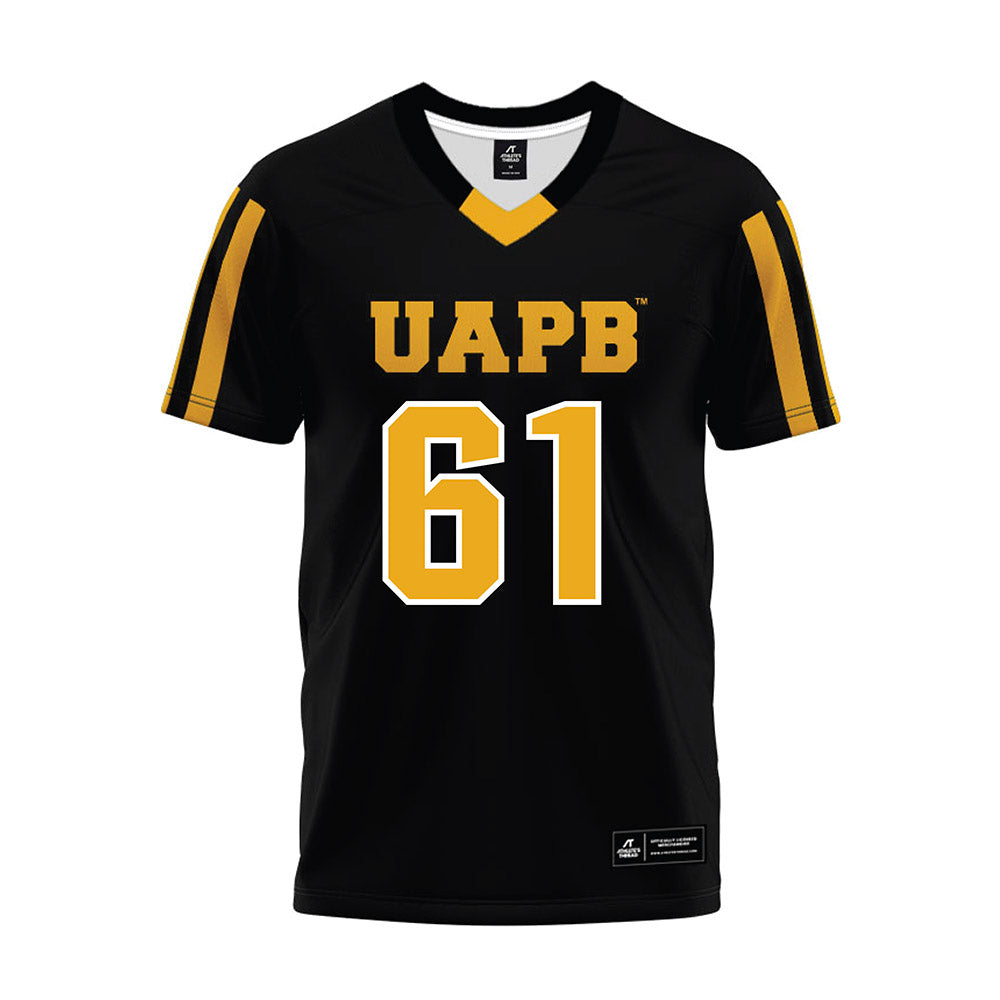 UAPB - NCAA Football : Jeremiah Rodgers - Black Premium Football Jersey-0