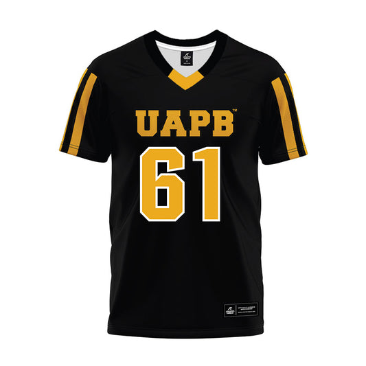 UAPB - NCAA Football : Jeremiah Rodgers - Black Premium Football Jersey-0
