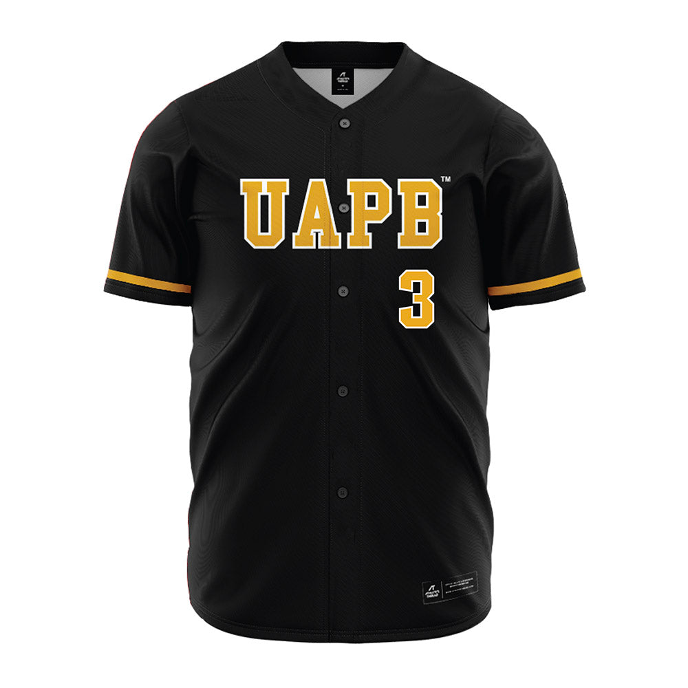 UAPB - NCAA Softball : Zy'ava Lane - Black Jersey-0