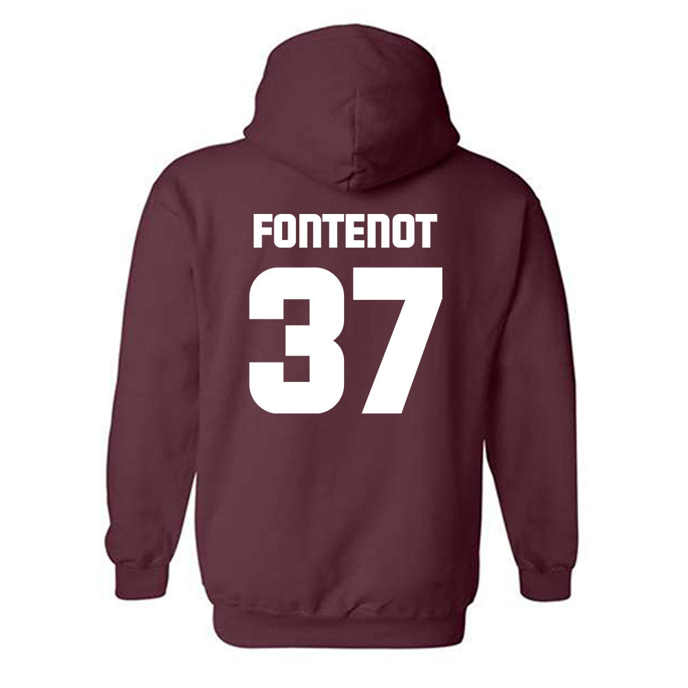 Colgate - NCAA Football : Tyler Fontenot - Hooded Sweatshirt-1