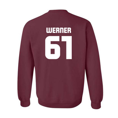 Colgate - NCAA Football : Dominic Werner - Crewneck Sweatshirt-1