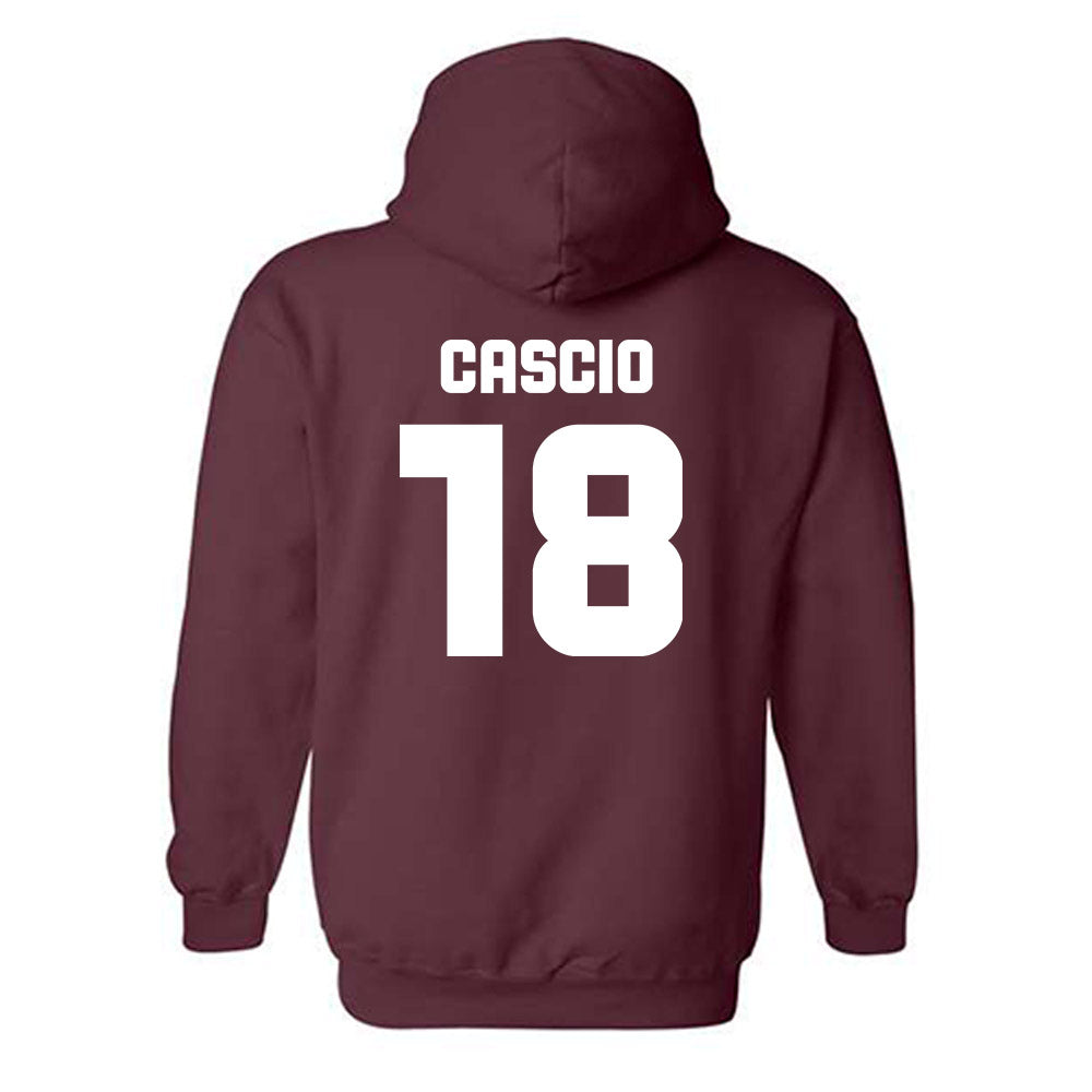 Colgate - NCAA Softball : Mia Cascio - Hooded Sweatshirt-1