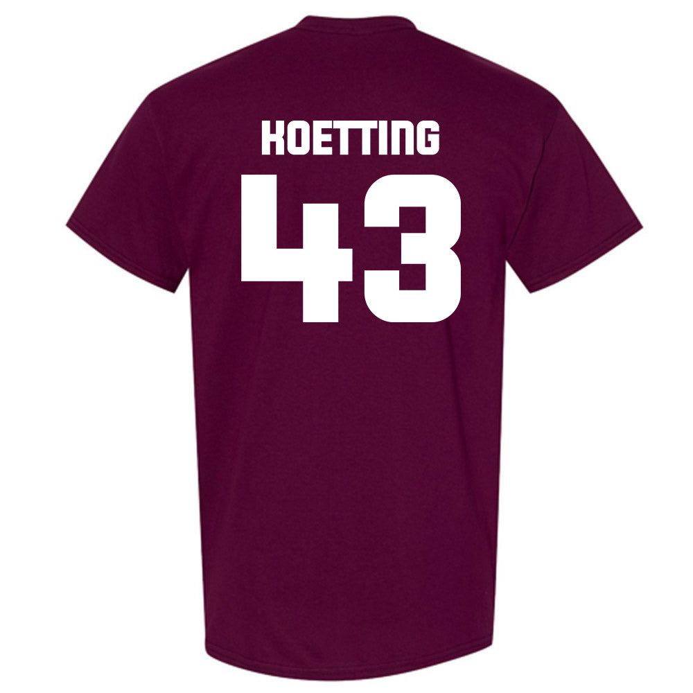 Colgate - NCAA Football : Jeb Koetting - T-Shirt-1