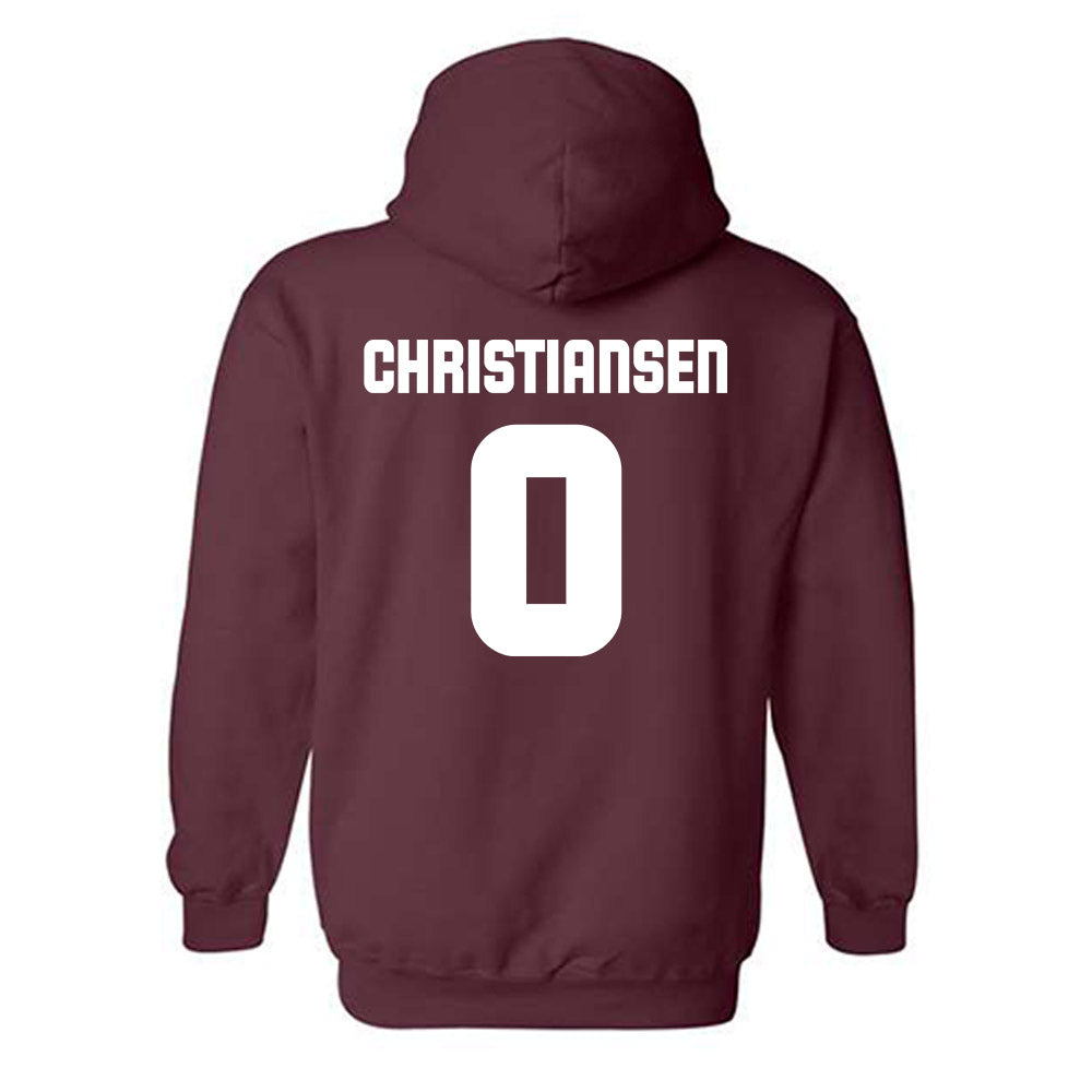 Colgate - NCAA Men's Soccer : Mason Christiansen - Hooded Sweatshirt-1