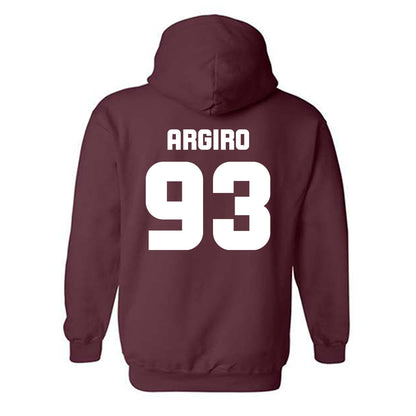 Colgate - NCAA Football : Grant Argiro - Hooded Sweatshirt-1