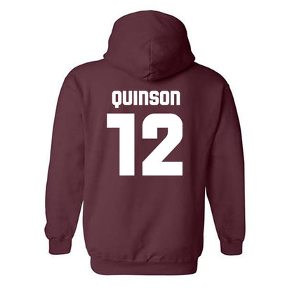  Colgate - NCAA Men's Lacrosse : Casey Quinson - Hooded Sweatshirt-1