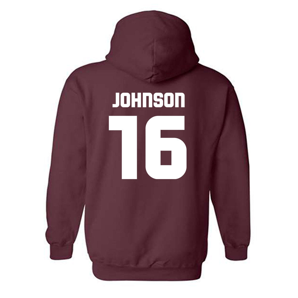 Colgate - NCAA Football : Jaydon Johnson - Hooded Sweatshirt-1