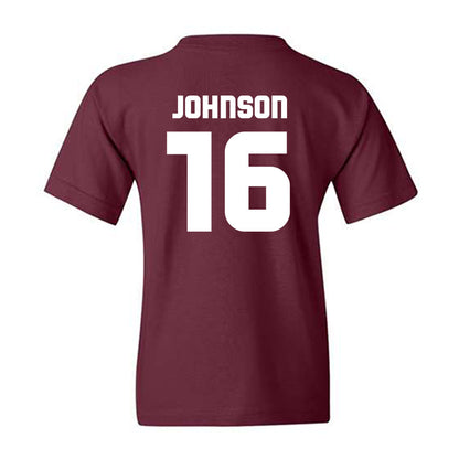 Colgate - NCAA Football : Jaydon Johnson - Youth T-Shirt-1