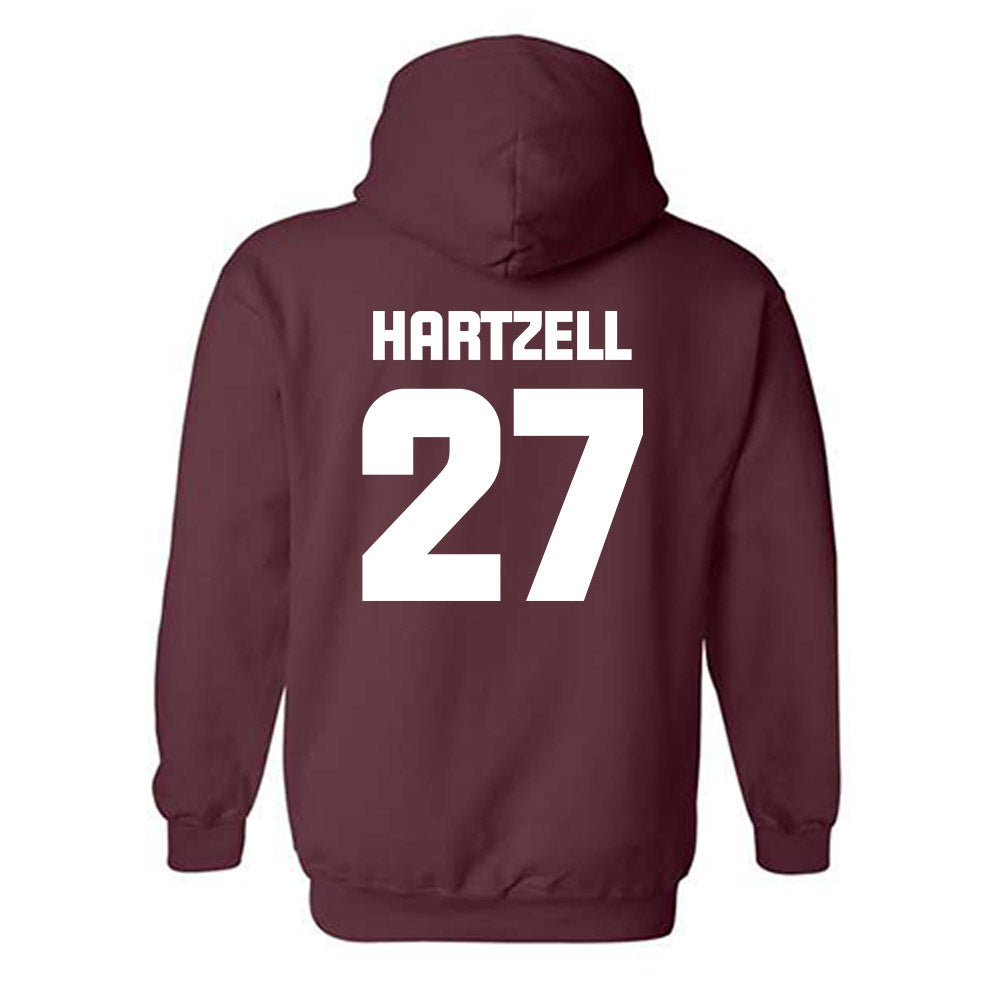 Colgate - NCAA Men's Lacrosse : Johnny Hartzell - Hooded Sweatshirt-1